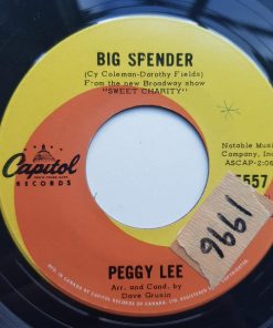 Peggy Lee - Big Spender (7", Single, Scr) (Near Mint (NM or M-))