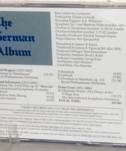Alternative view of Richard Wagner / Robert Schumann / Franz Liszt, René Leibowitz, International Symphony Orchestra, Royal Philharmonic Orchestra - The German Album (CD, Comp) (Near Mint (NM or M-))