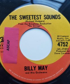 Alternative view of Billy May And His Orchestra - Love Makes The World Go / The Sweetest Sounds (7", Single) (Very Good Plus (VG+))
