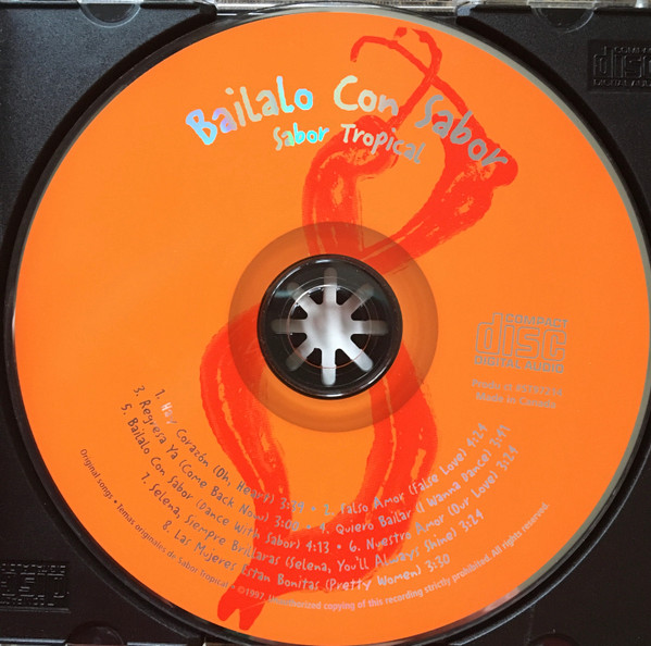 Sabor Tropical - Bailalo Con Sabor (CD, Album) (Near Mint (NM or M-)) - Image 5