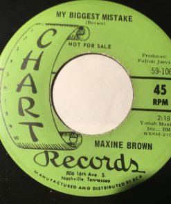 Alternative view of Maxine Brown (2) - Sugar Cane County / My Biggest Mistake (7", Promo, Gre) (Very Good Plus (VG+))