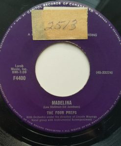 The Four Preps - Madelina / Sentimental Kid (7", Single) (Very Good Plus (VG+))
