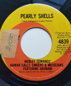 Webley Edwards - Pearly Shells / Mutiny On The Bounty (7", Single) (Very Good (VG))