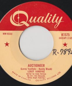 Leroy Van Dyke - Auctioneer (7", Single) (Near Mint (NM or M-))