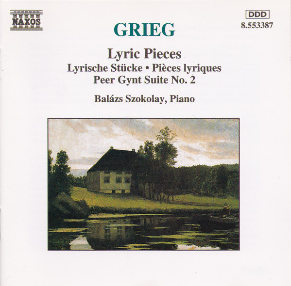 Edvard Grieg, Balázs Szokolay - Lyric Pieces, Peer Gynt Suite No.2 (CD) (Near Mint (NM or M-))