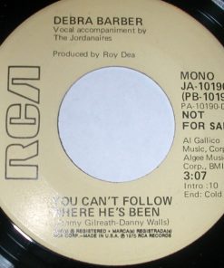 Alternative view of Debra Barber - Help Yourself To Me / You Can't Follow Where's Been (7", Promo) (Very Good Plus (VG+))
