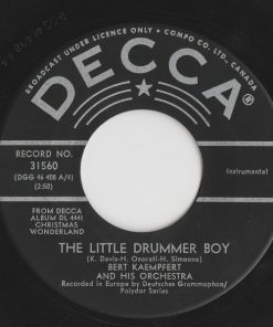 Bert Kaempfert & His Orchestra - The Little Drummer Boy / Jingo Jango (7", Single) (Very Good Plus (VG+))