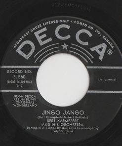 Alternative view of Bert Kaempfert & His Orchestra - The Little Drummer Boy / Jingo Jango (7", Single) (Very Good Plus (VG+))