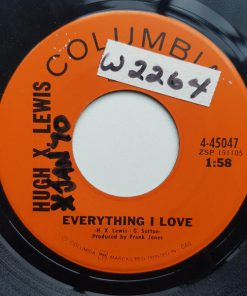 Alternative view of Hugh X. Lewis - Mr. Policeman / Everything I Love (7", Single) (Very Good Plus (VG+))