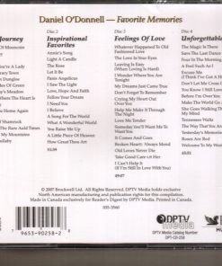 Alternative view of Daniel O'Donnell - Favorite Memories (4xCD, Comp) (Near Mint (NM or M-))