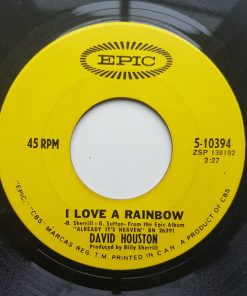 David Houston - I Love A Rainbow (7", Single) (Very Good (VG))