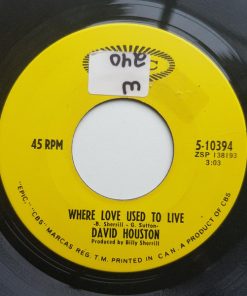 Alternative view of David Houston - I Love A Rainbow (7", Single) (Very Good (VG))