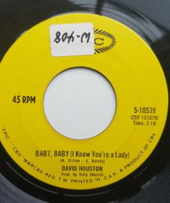 David Houston - Baby, Baby (I Know You're A Lady) / True Love's A Lasting Thing (7", Single) (Near Mint (NM or M-))