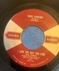 Marv Johnson - I Love The Way You Love (7") (Near Mint (NM or M-))