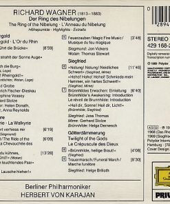 Alternative view of Richard Wagner, Herbert von Karajan, Berliner Philharmoniker - Highlights From "The Ring" (CD, Album, RE, RM) (Near Mint (NM or M-))