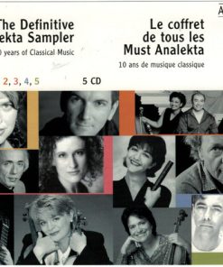 Various - Le Coffret De Tous Les Must Analekta : 10 Ans De Musique Classique=The Definitive Analekta Sampler : 10 Years Of Classical Music (5xCD, Comp, Smplr) (Near Mint (NM or M-))