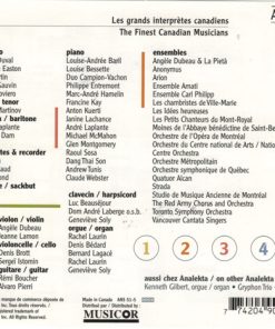 Alternative view of Various - Le Coffret De Tous Les Must Analekta : 10 Ans De Musique Classique=The Definitive Analekta Sampler : 10 Years Of Classical Music (5xCD, Comp, Smplr) (Near Mint (NM or M-))