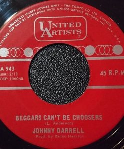 Alternative view of Johnny Darrell - As Long As The Wind Blows / Beggars Can't Be Choosers (7", Single) (Very Good (VG))