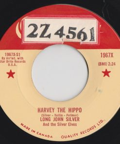 Long John Silver And The Silver Elves - Harvey The Hippo (7", Single) (Very Good Plus (VG+))