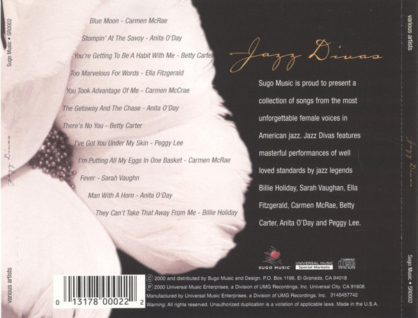 Various - Jazz Divas: A Tribute To The Masters (CD, Comp) (Near Mint (NM or M-)) - Image 2