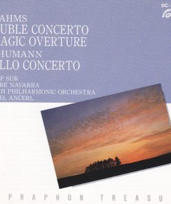 Johannes Brahms / Robert Schumann - Josef Suk, André Navarra, Karel Ančerl, The Czech Philharmonic Orchestra - Double Concerto / Tragic Overture / Cello Concerto (CD, Comp, RE) (Near Mint (NM or M-))