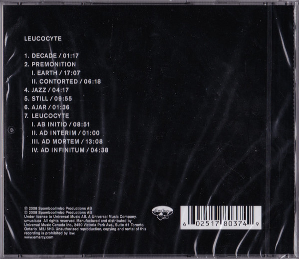 E.S.T. - Leucocyte (CD, Album) (Near Mint (NM or M-)) - Image 2