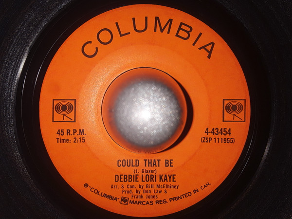 Debbie Lori Kaye - Soldier Boy (7") (Very Good (VG)) - Image 2