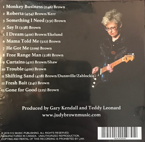 Judy Brown (9) - Say It (CD, Album) (Mint (M)) - Image 2