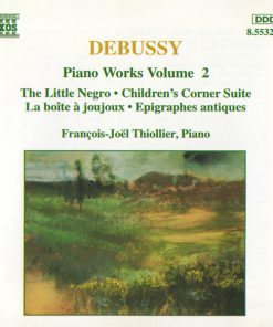 Claude Debussy, François-Joël Thiollier - Piano Works Volume 2 (CD, Album) (Very Good Plus (VG+))