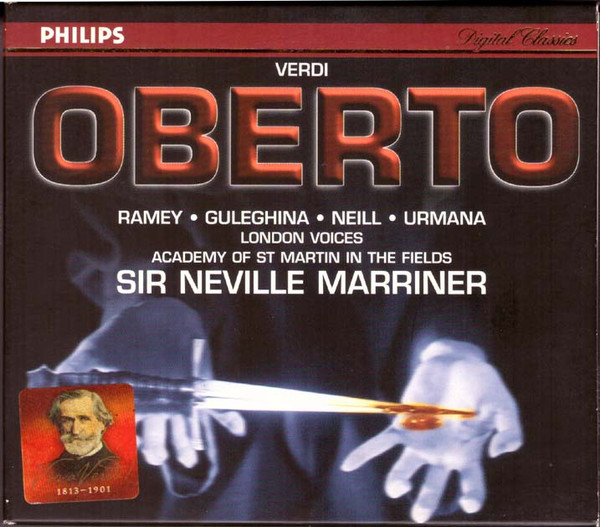 Giuseppe Verdi - Samuel Ramey, Maria Guleghina, Violeta Urmana, Stuart Neill, Sara Fulgoni, London Voices, The Academy Of St. Martin-in-the-Fields, Sir Neville Marriner - Oberto (2xCD + Box) (Near Mint (NM or M-))