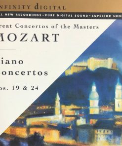 Wolfgang Amadeus Mozart - Great Concertos Of The Masters (Piano Concertos Nos. 19 & 24) (CD, Album) (Near Mint (NM or M-))