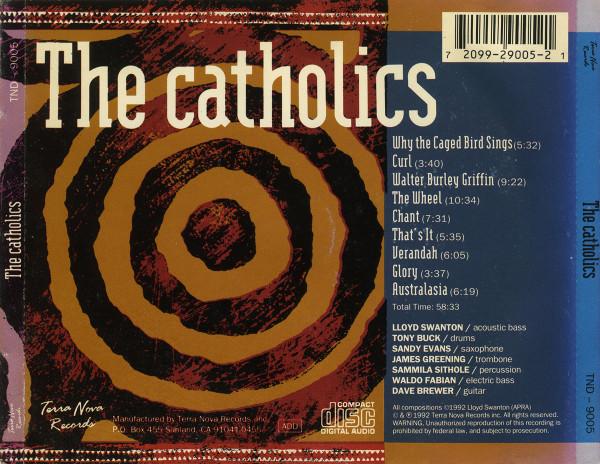 The Catholics - The Catholics (CD, Album) (Near Mint (NM or M-)) - Image 2