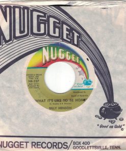 Billy Henson - What It's Like To Be Home (7", Single) (Very Good Plus (VG+))