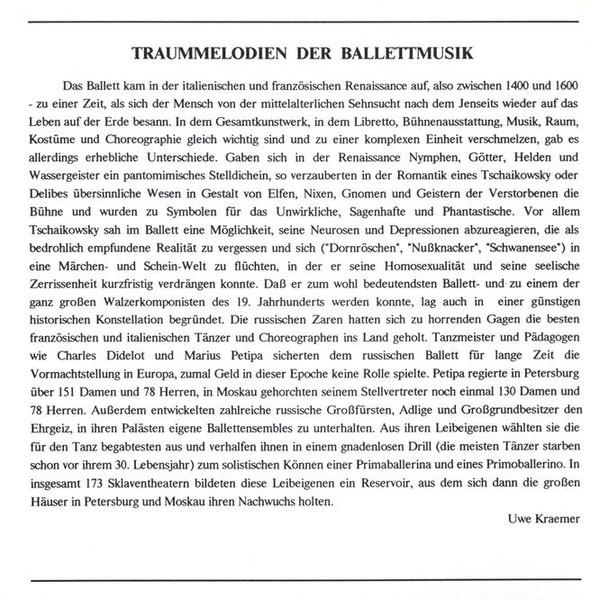 Various - Ballet Music (CD, Comp) (Near Mint (NM or M-)) - Image 4