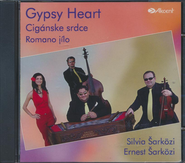 Silvia Šarköziová, Ernest Šarközi - Gypsy Heart = Cigánske Srdce = Romano Jílo (CD, Album) (Near Mint (NM or M-))