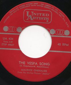 Alternative view of Maurice Chevalier - Jessica (7", Single) (Very Good Plus (VG+))