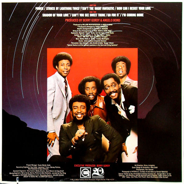 The Temptations - Power (LP, Album, Sup) (Mint (M)) - Image 2