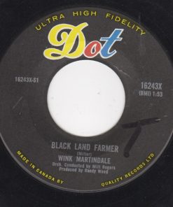 Wink Martindale - Black Land Farmer (7", Single) (Near Mint (NM or M-))
