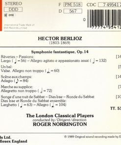 Alternative view of Hector Berlioz, London Classical Players, Roger Norrington - Symphonie Fantastique (CD) (Near Mint (NM or M-))