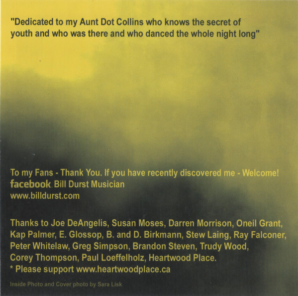 Bill Durst - Live (CD, Album) (Mint (M)) - Image 4