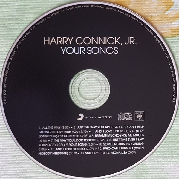 Harry Connick, Jr. - Your Songs (CD, Album) (Near Mint (NM or M-)) - Image 3