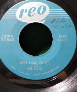 Alternative view of Dee Clark - Nobody But You / When I Call On You (7", Single) (Very Good Plus (VG+))