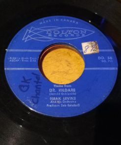 Alternative view of Hank Levine And His Orchestra - Theme From Dr. Kildare (7") (Very Good Plus (VG+))