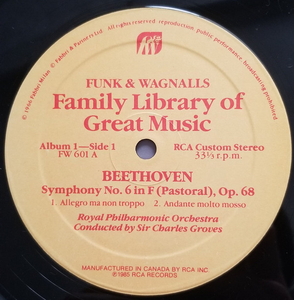 Ludwig van Beethoven - Symphony No. 6 (Pastoral) (LP, Album, RE) (Mint (M)) - Image 3