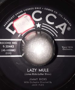 Jimmy Ricks (2) - Lazy Mule / What Have I Done (To Deserve This Day) (7") (Very Good Plus (VG+))