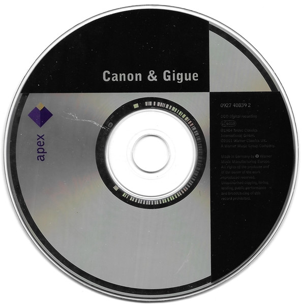 Liszt Ferenc Chamber Orchestra - János Rolla - Canon & Gigue (CD, Comp) (Near Mint (NM or M-)) - Image 3