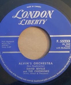 David Seville And The Chipmunks - Alvin's Orchestra / Copyright 1960 (7", Single) (Very Good (VG))