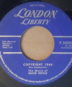 Alternative view of David Seville And The Chipmunks - Alvin's Orchestra / Copyright 1960 (7", Single) (Very Good (VG))