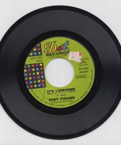 Eddy Fukano - It's Lonesome / I Didn't See The Sign (7", Single, Promo) (Very Good Plus (VG+))