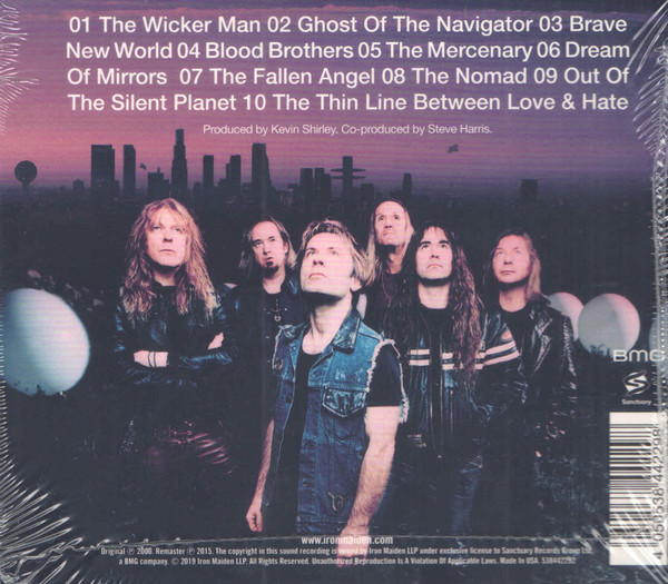 Iron Maiden - Brave New World (CD, Album, RE, RM) (Mint (M)) - Image 2